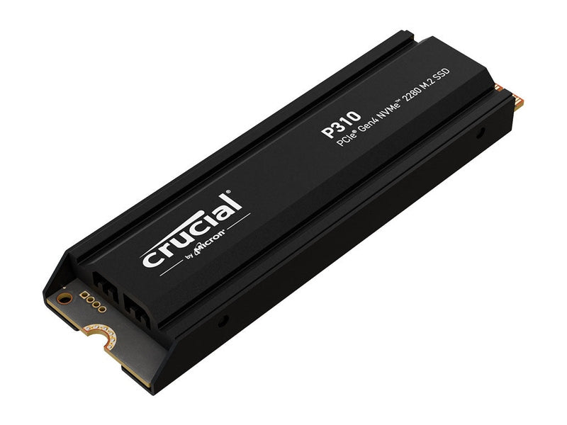 Crucial P310 4TB PCIe Gen4 NVMe 2280 M.2 SSD with Heatsink