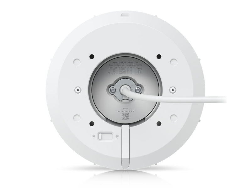 Ubiquiti Networks UVC-AI-TURRET-W AI 4K 8MP PoE+ Turret Camera - White
