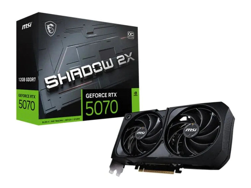 MSI GeForce RTX 5070 12G SHADOW 2X OC Graphic Card