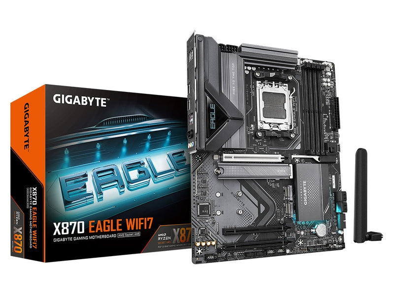 Gigabyte X870 Eagle WiFi 7 AM5 ATX Motherboard GA-X870-EAGLE-WIFI7