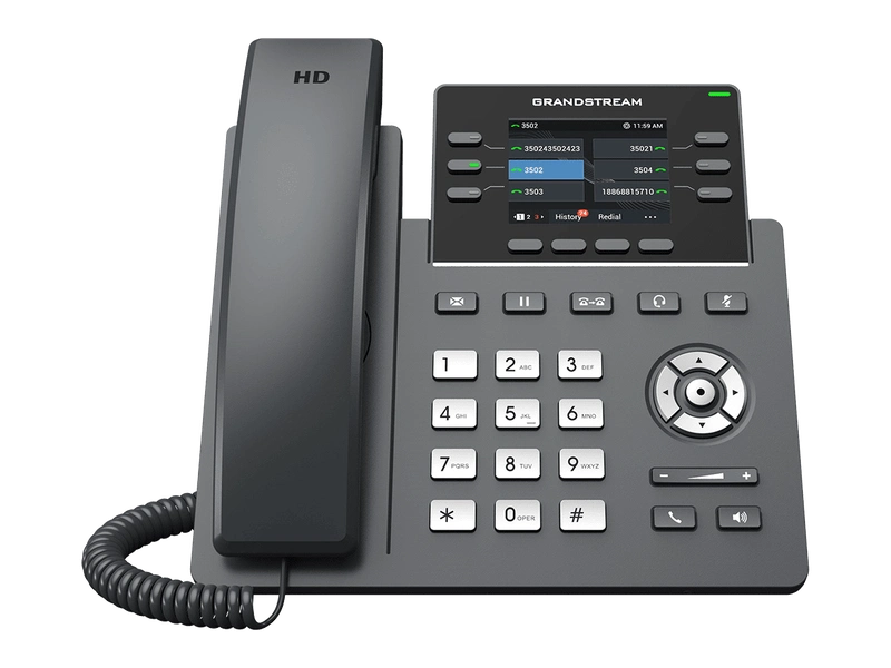 Grandstream GRP2613W 6-line IP Phone with Colour LCD Display