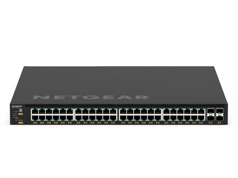 Netgear M4350-48G4XF 52-port Layer 3 Stackable Fully Managed Switch with 48 x 1G POE+ & 4 x 10GBASE-X SFP+