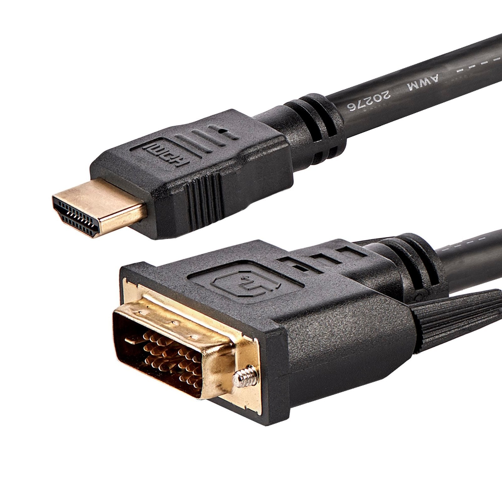 StarTech 1.8M HDMI to DVI-D Adapter Cable, M/M, LTW
