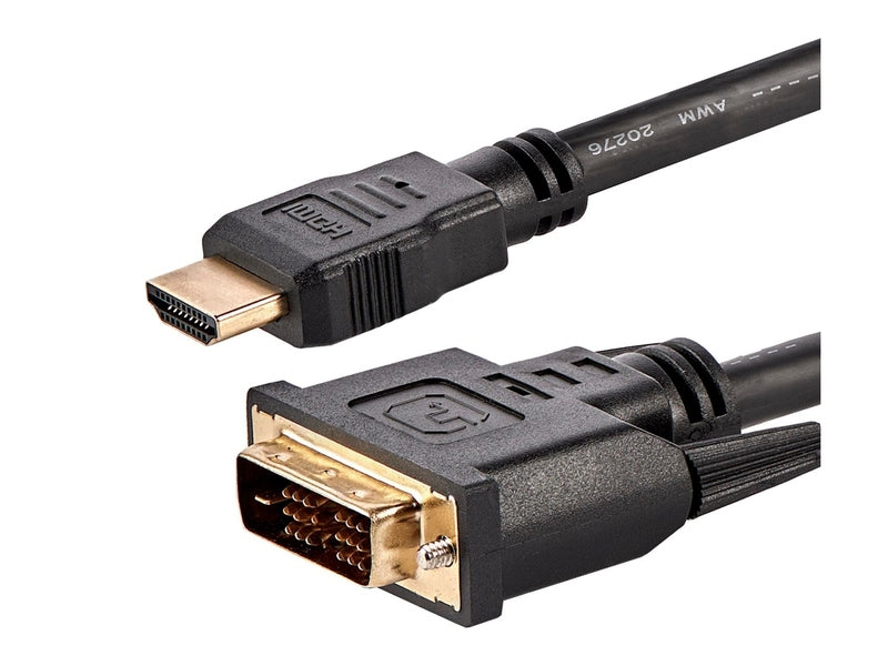 StarTech 1.8M HDMI to DVI-D Adapter Cable, M/M, LTW