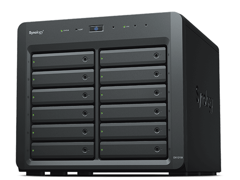 Synology Expansion Unit DX1215ii 12-Bay 3.5" NAS for Scalable Models SMB/ENT