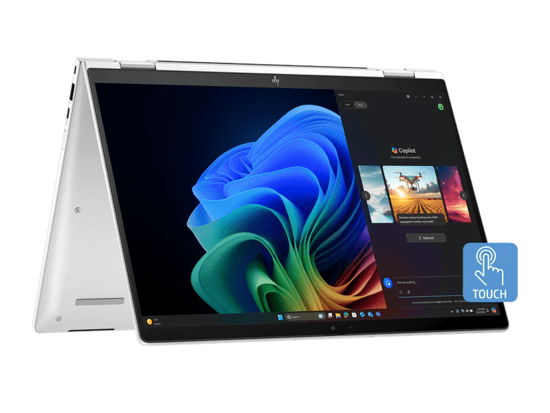HP BX0F1PT EliteBook X Flip G1i 14" WUXGA Touch Notebook AI PC, Ultra 7-258V 32GB 512GB SSD W11P 3YOS
