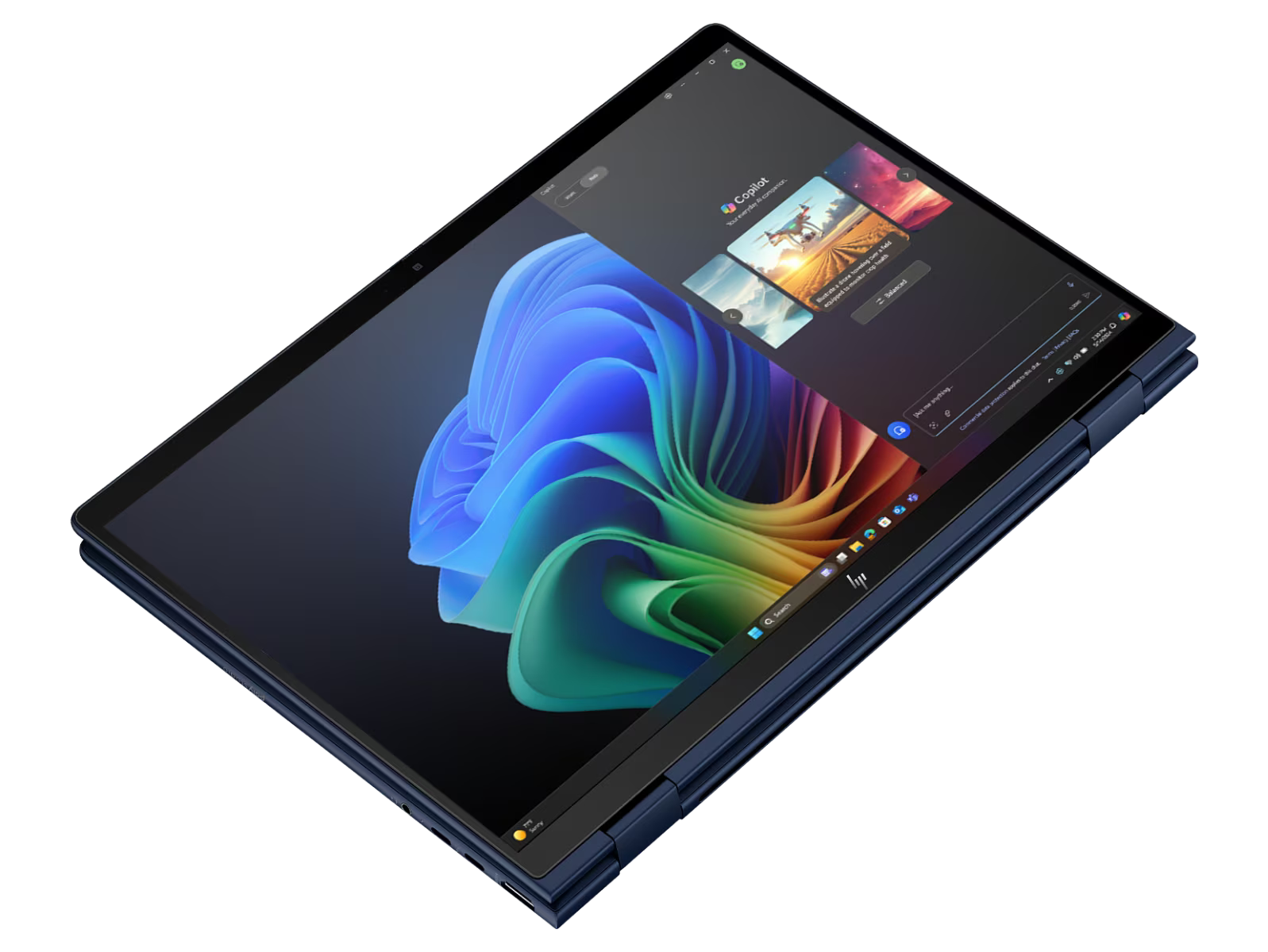 HP B9GH9PT EliteBook X Flip G1i 14" WUXGA Touch Notebook AI PC, Ultra 7-258V 32GB 1TB SSD 5G LTE W11P 3YOS -Blue