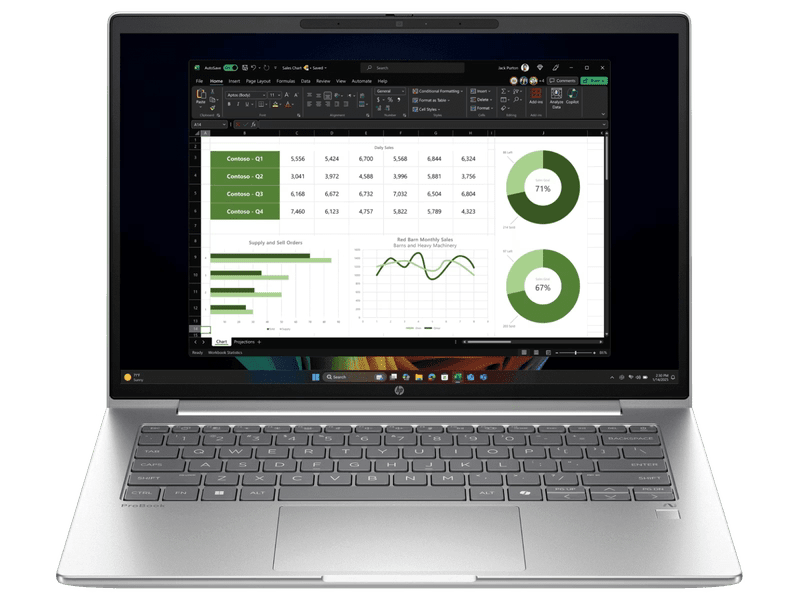 HP ProBook 4 G1Q X Pro X1-26-100 32GB 512GB W11P WL BT 1YR