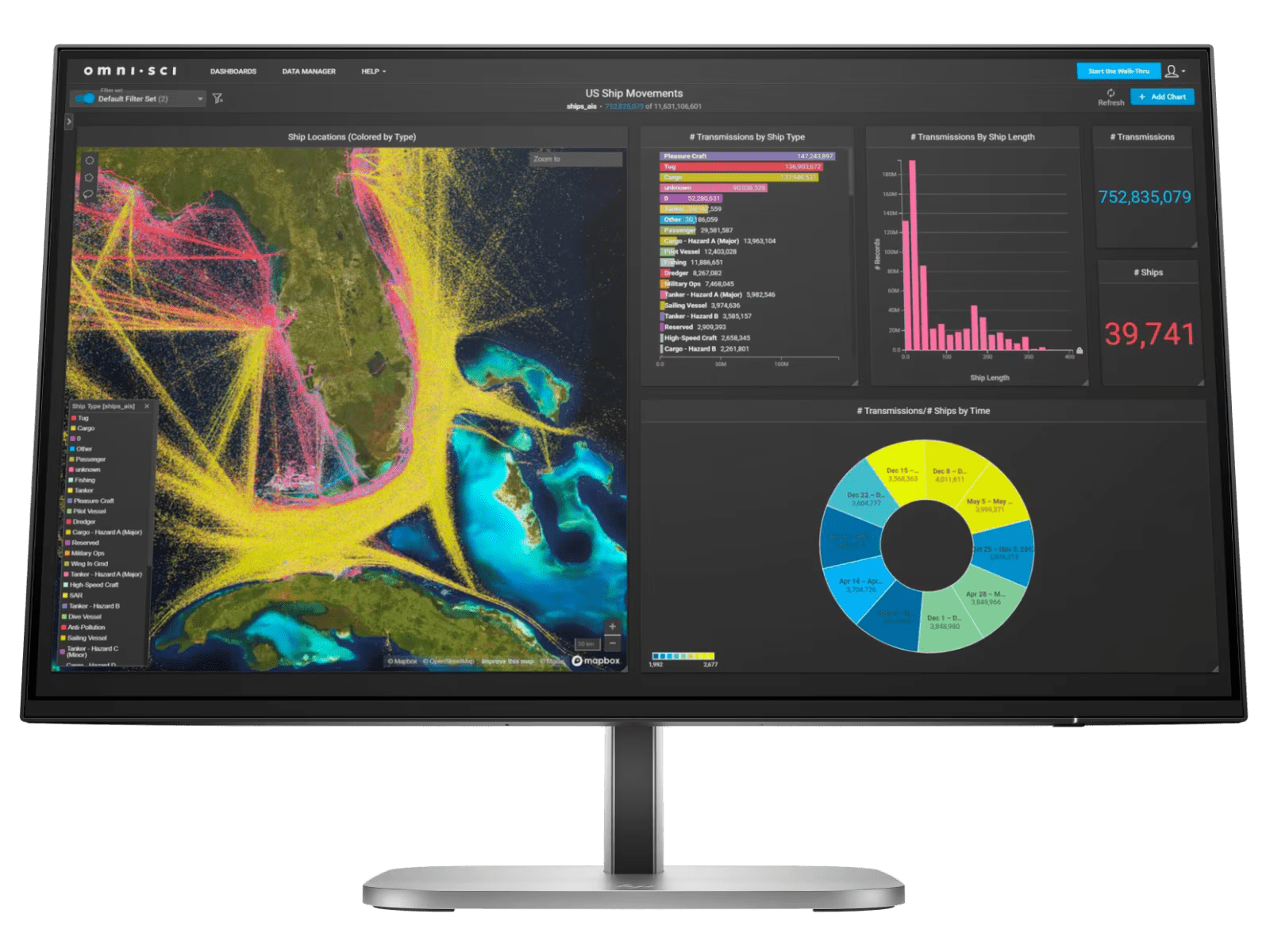 HP 9D9L6UT Series 5 Pro 23.8" FHD Monitor - 524pf