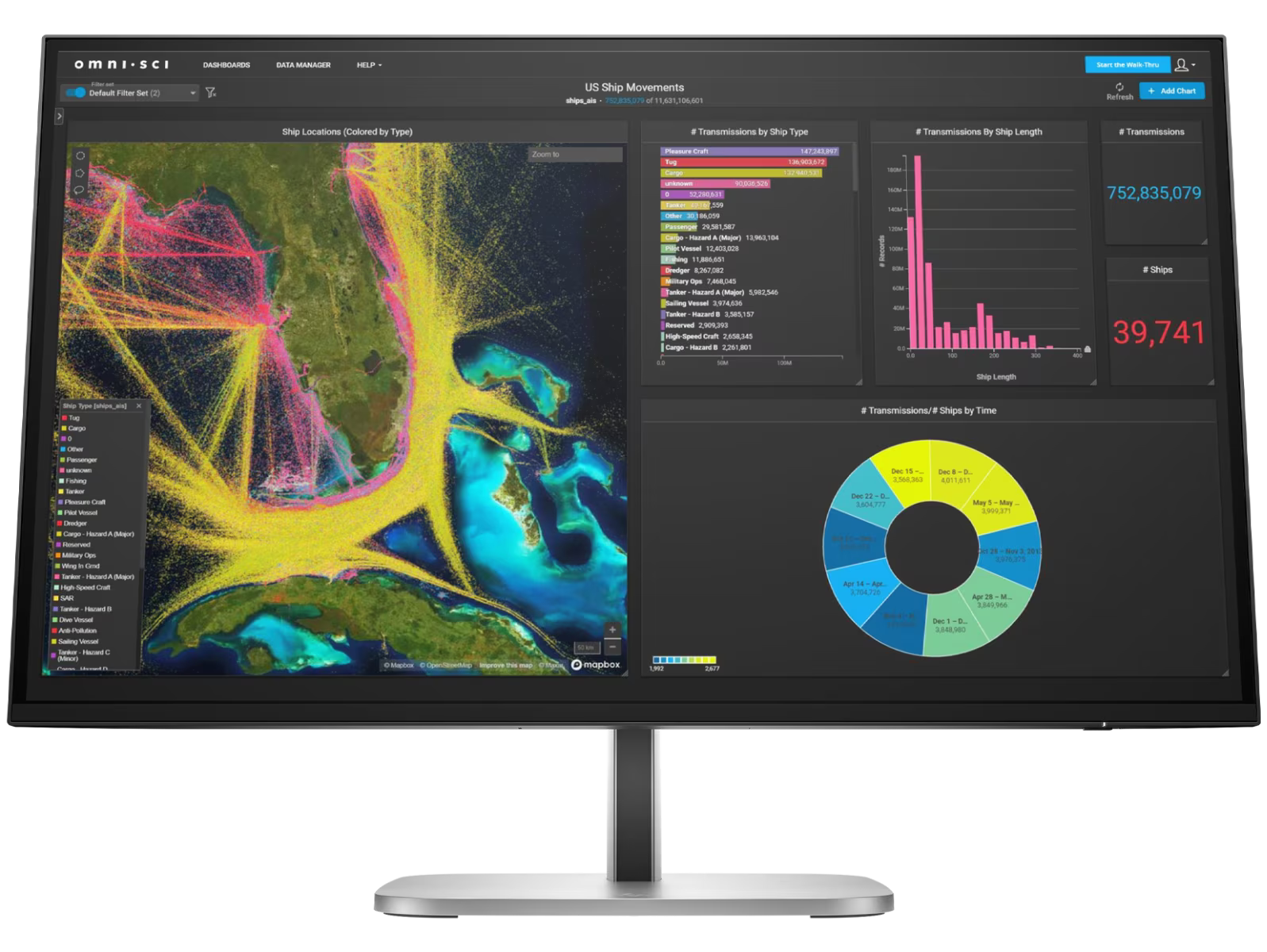 HP 9D9S0UT Series 5 Pro 27" QHD IPS Monitor - 527pq