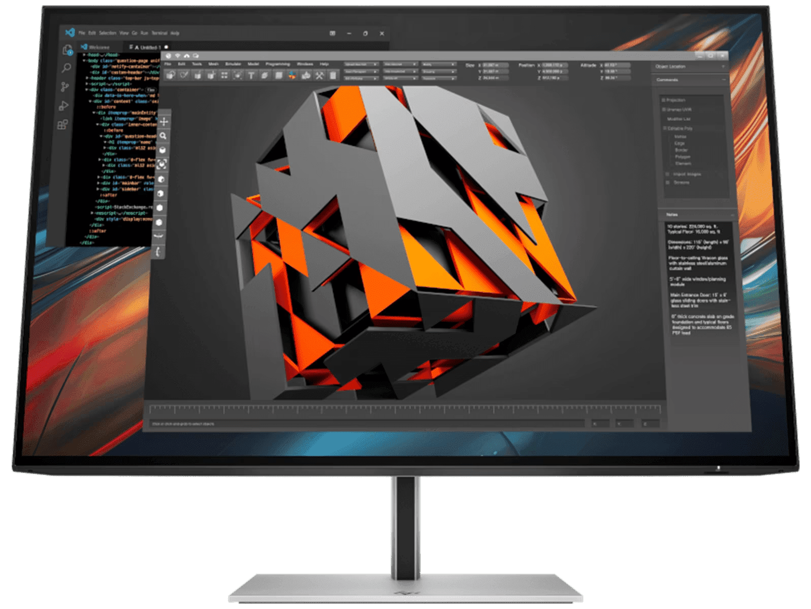 HP 8Y2F7AA Series 7 Pro 24" 100Hz WUXGA 100W USB-C Monitor - 724pu