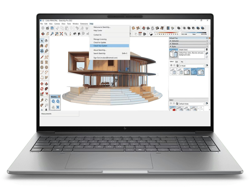 HP SB+ ZBook 8 G1i 16 Firefly U7 255U 16GB 512GB W11P Touch IR WL BT 3YR