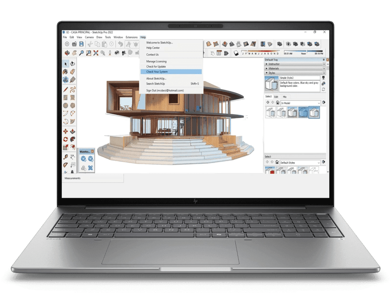 HP SB+ ZBook 8 G1i 16 Firefly U7 255U 16GB 512GB W11P Touch IR WL BT 3YR