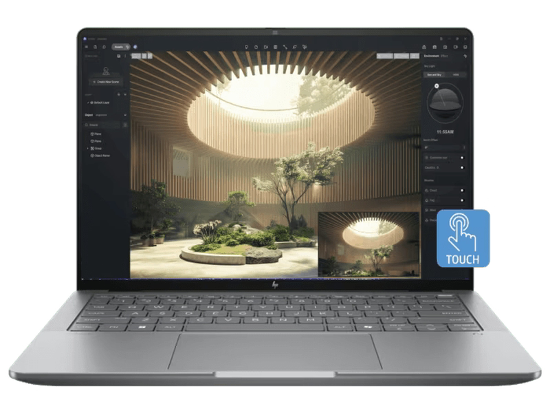 HP BG1Q4PT ZBook Ultra 14 inch G1a Mobile Workstation PC, OLED 2.8K Touch, AMD AI MAX+ Pro 395, 64GB, 2TB SSD, WIN 11 PRO, 3YR NBD ONSITE WTY