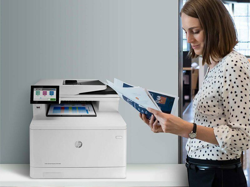 HP Color LaserJet Enterprise MFP M480f Printer 3QA55A
