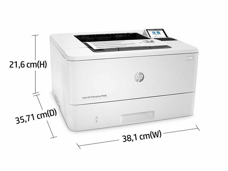 HP LaserJet Enterprise M406dn A4 Mono Laser Printer 3PZ15A