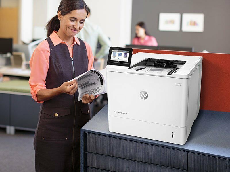 HP LaserJet Enterprise M610Dn Mono Single Function Printer 7PS82A