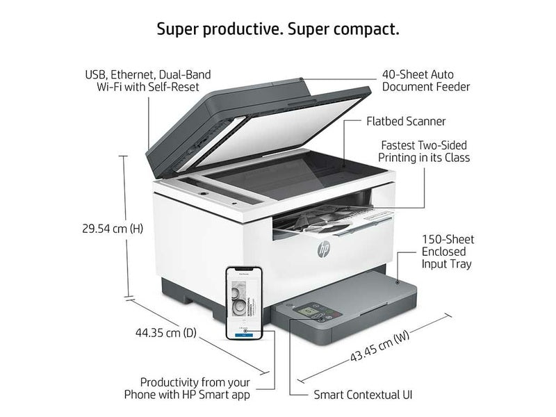 HP LaserJet MFP M234sdw Printer 6GX01F