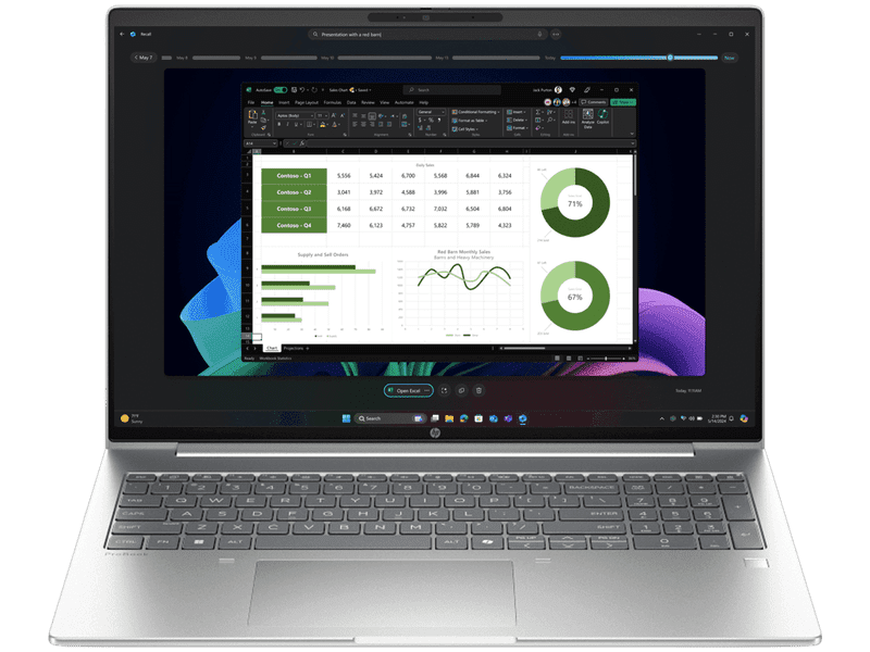 HP BP9C7PT ProBook 4 G1i 16" WUXGA Notebook AI PC, Ultra 5 16GB 512GB SSD W11P 1YOS