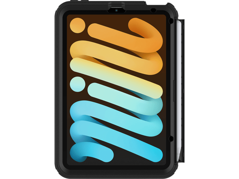 OtterBox Defender Apple iPad Mini A17 Pro 7th Gen / iPad Mini 8.3' 6th Gen Case Black