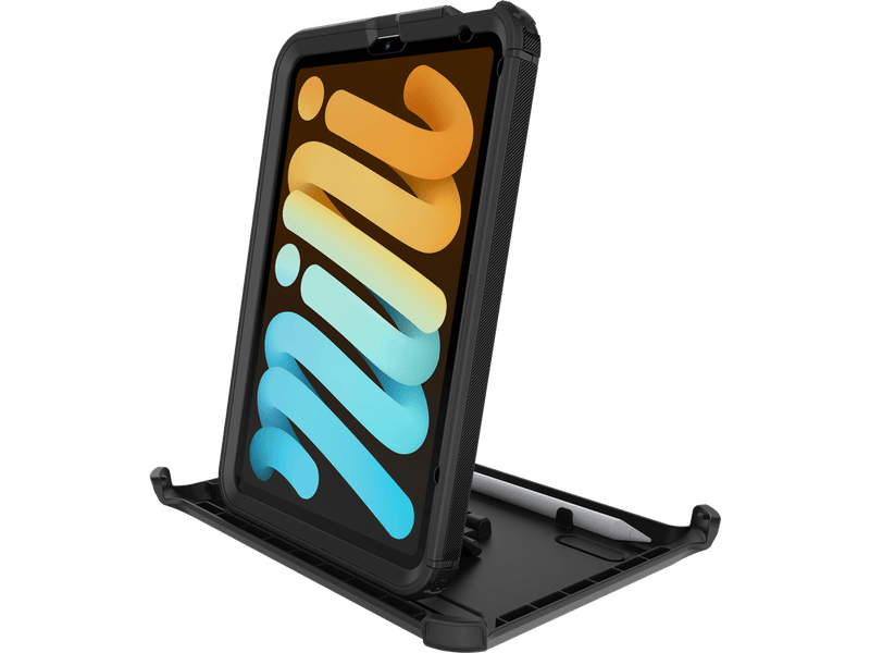 OtterBox Defender Apple iPad Mini A17 Pro 7th Gen / iPad Mini 8.3' 6th Gen Case Black