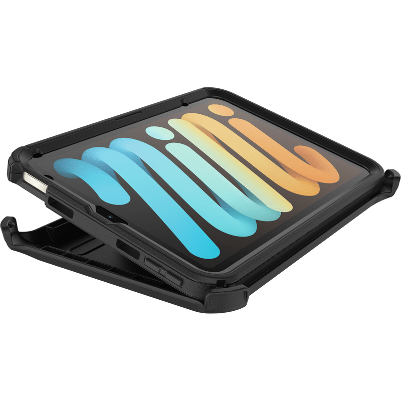 OtterBox Defender Apple iPad Mini A17 Pro 7th Gen / iPad Mini 8.3' 6th Gen Case Black