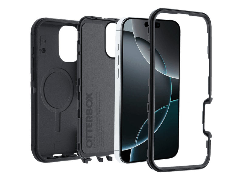 OtterBox Defender MagSafe Apple iPhone 16 Pro Max 6.9' Case Black