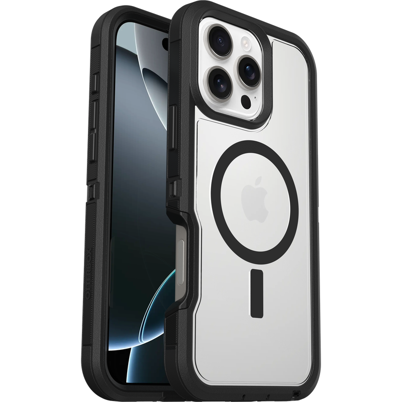 OtterBox Defender XT MagSafe Apple iPhone 16 Pro Max 6.9' Case Clear/Black