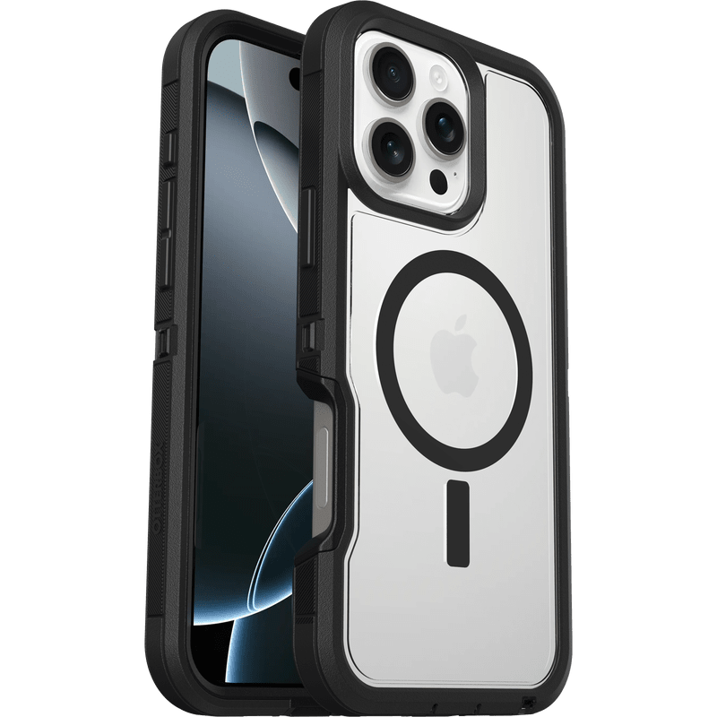 OtterBox Defender XT MagSafe Apple iPhone 16 Pro Max 6.9' Case Clear/Black