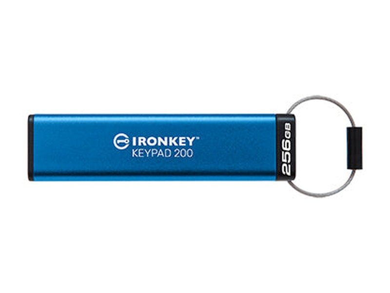 Kingston IronKey Keypad 200 256GB Encrypted USB Flash Drive