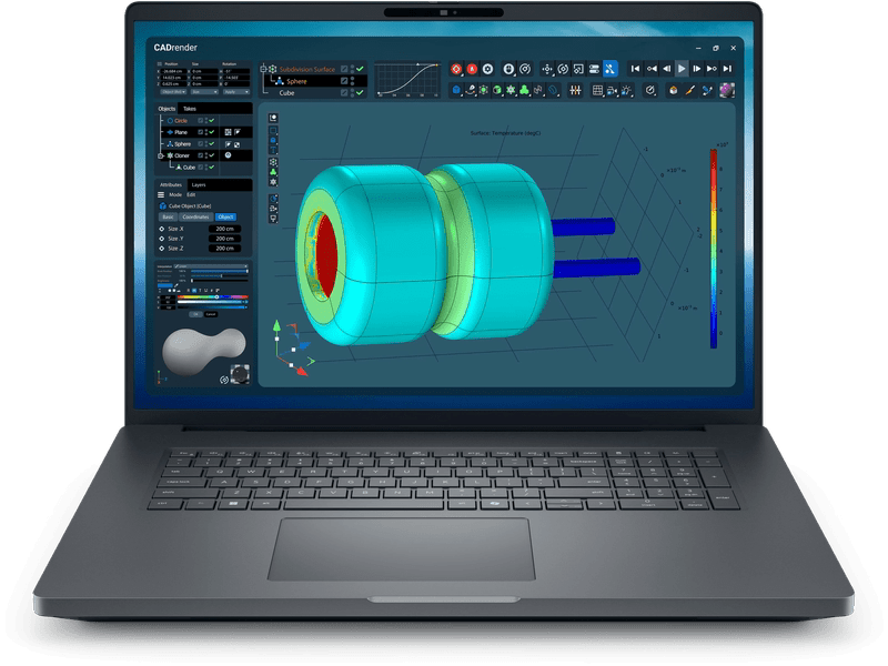 Dell Pro Max 18 Plus U9-285HX 64GB 1TB SSD RTX4000-Blackwell-16GB 18" QHD+ Workstation Laptop W11P 3Y Warranty