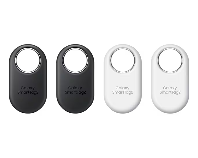 Samsung Galaxy SmartTag2 - 4 Pack - 2 Black, 2 White EI-T5600KWEGAU