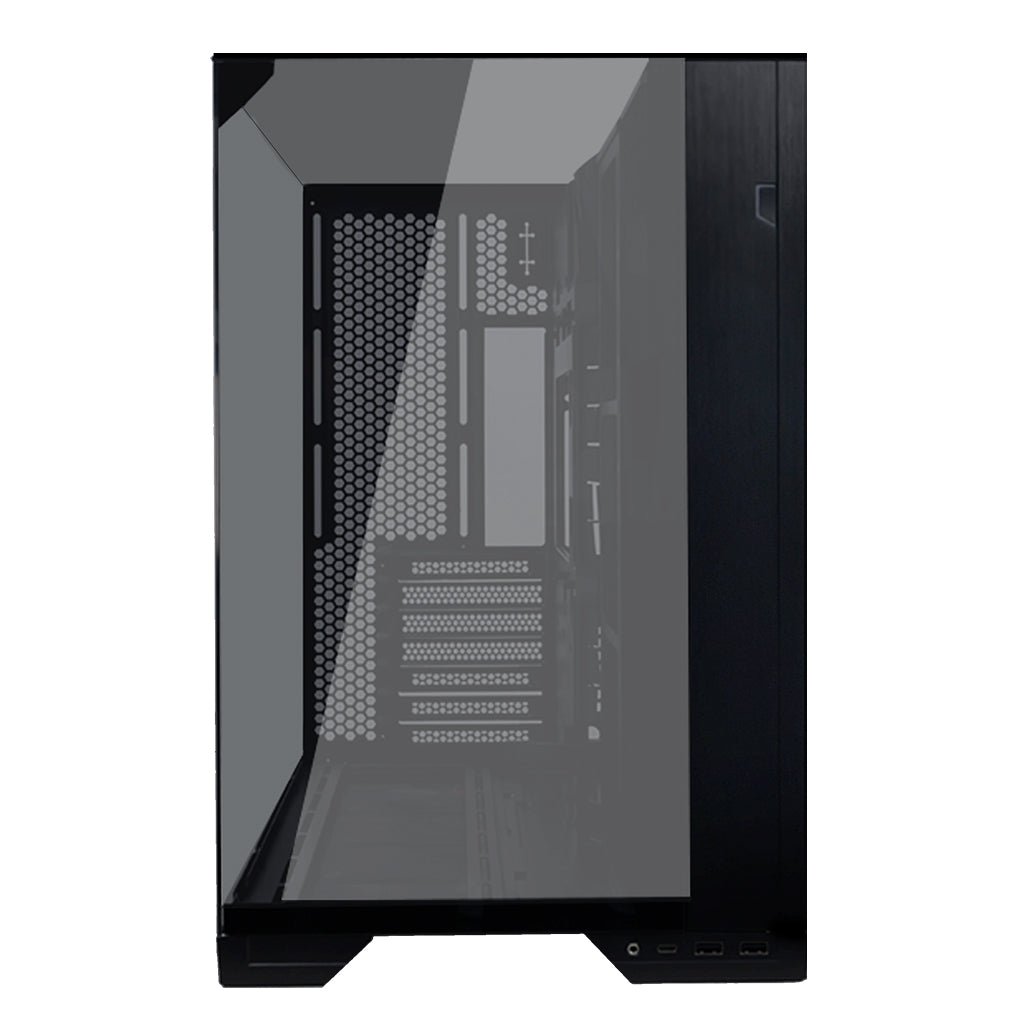Lian Li O11 VISION COMPACT Tempered Glass E-ATX Case - Black