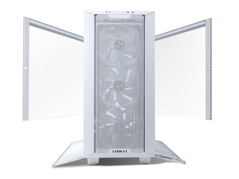 Lian-Li LanCool III Tempered Glass E-ATX Mid-Tower Case - White