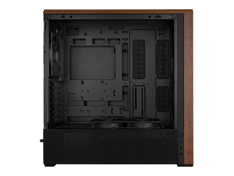 Lian-Li PC-LAN217 Tempered Glass ATX Mid-Tower Case - Black