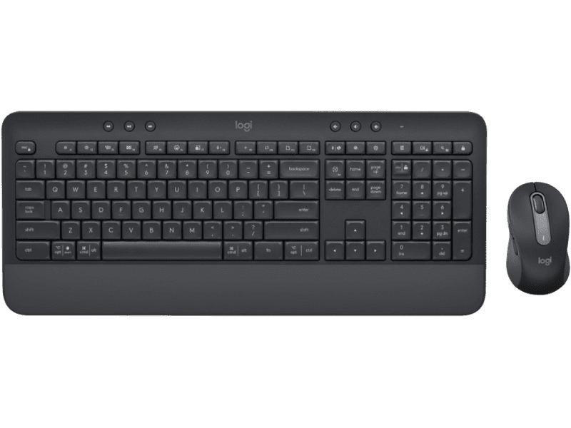 Logitech Signature MK650 Wireless Keyboard & Mouse Combo for Business - Graphite