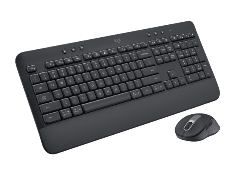 Logitech Signature MK650 Wireless Keyboard & Mouse Combo for Business - Graphite