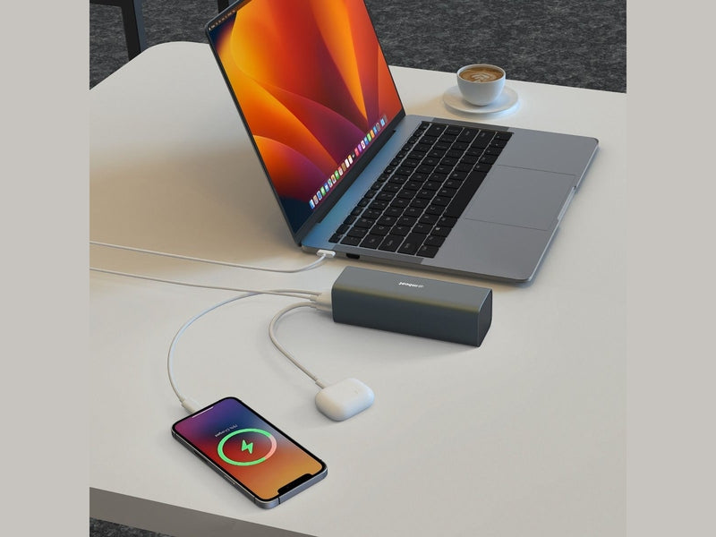 mBeat Gorilla Power 27000mAh USB-C PD 3.1 Power Bank, Charges laptops, tablets, and legacy devices.