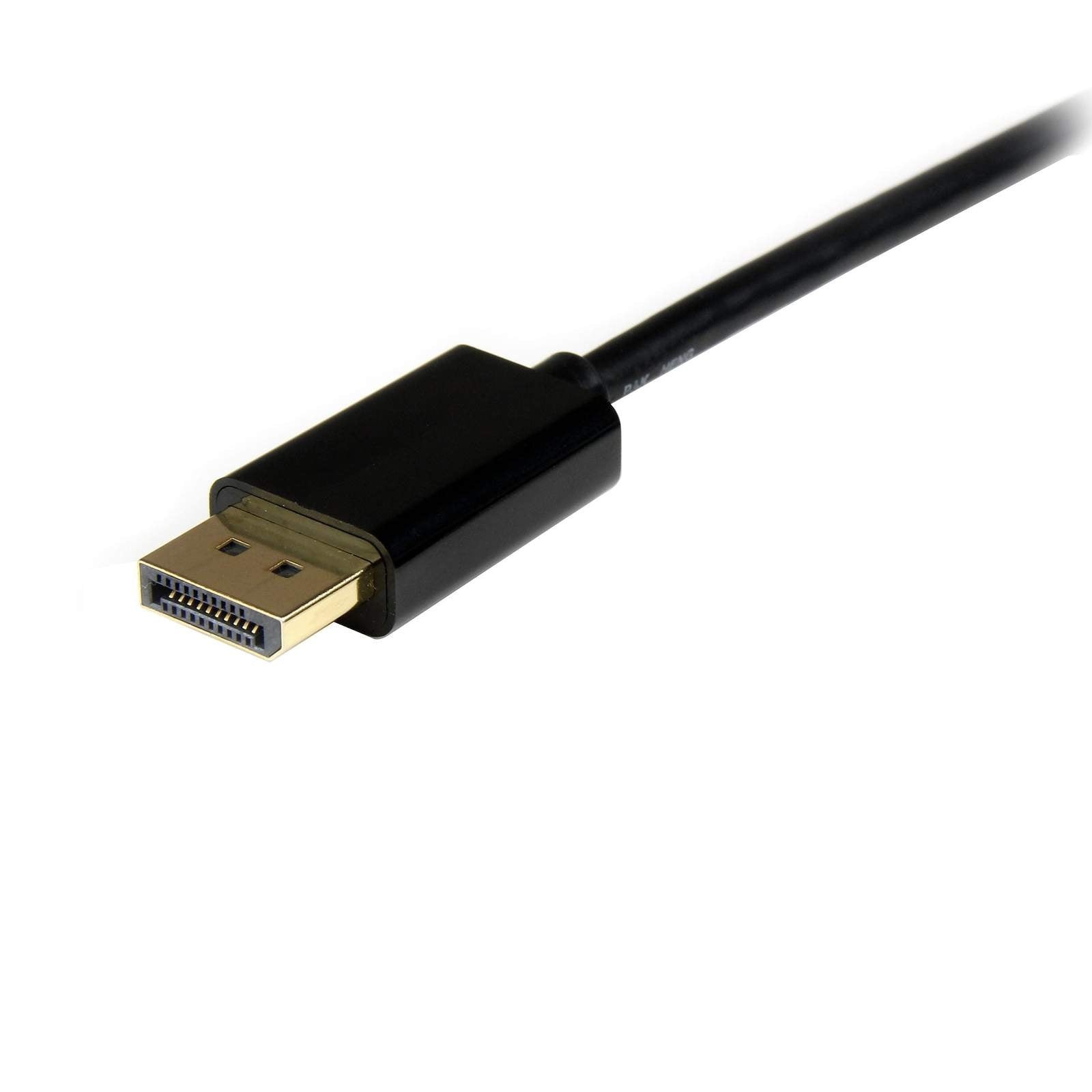 StarTech 2M Mini Display to Display 1.2 Cable, 4K, Support DPCP, HDCP, Black, LTW