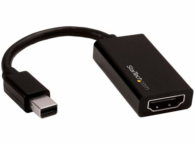 StarTech MDP to HDMI Adapter, 4K, Black, 3Yr