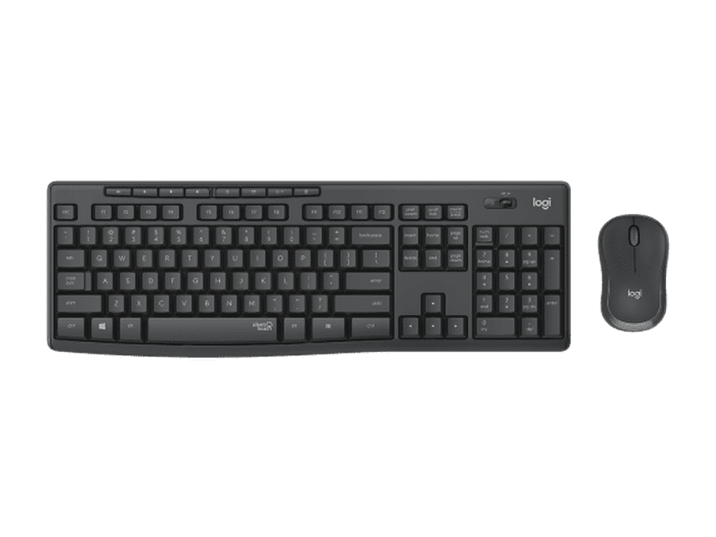 Logitech MK295 WIRELESS SILENT KEYBOARD AND MOUSE COMBO, 2.4GHZ USB RECEIVER - 1YR WTY