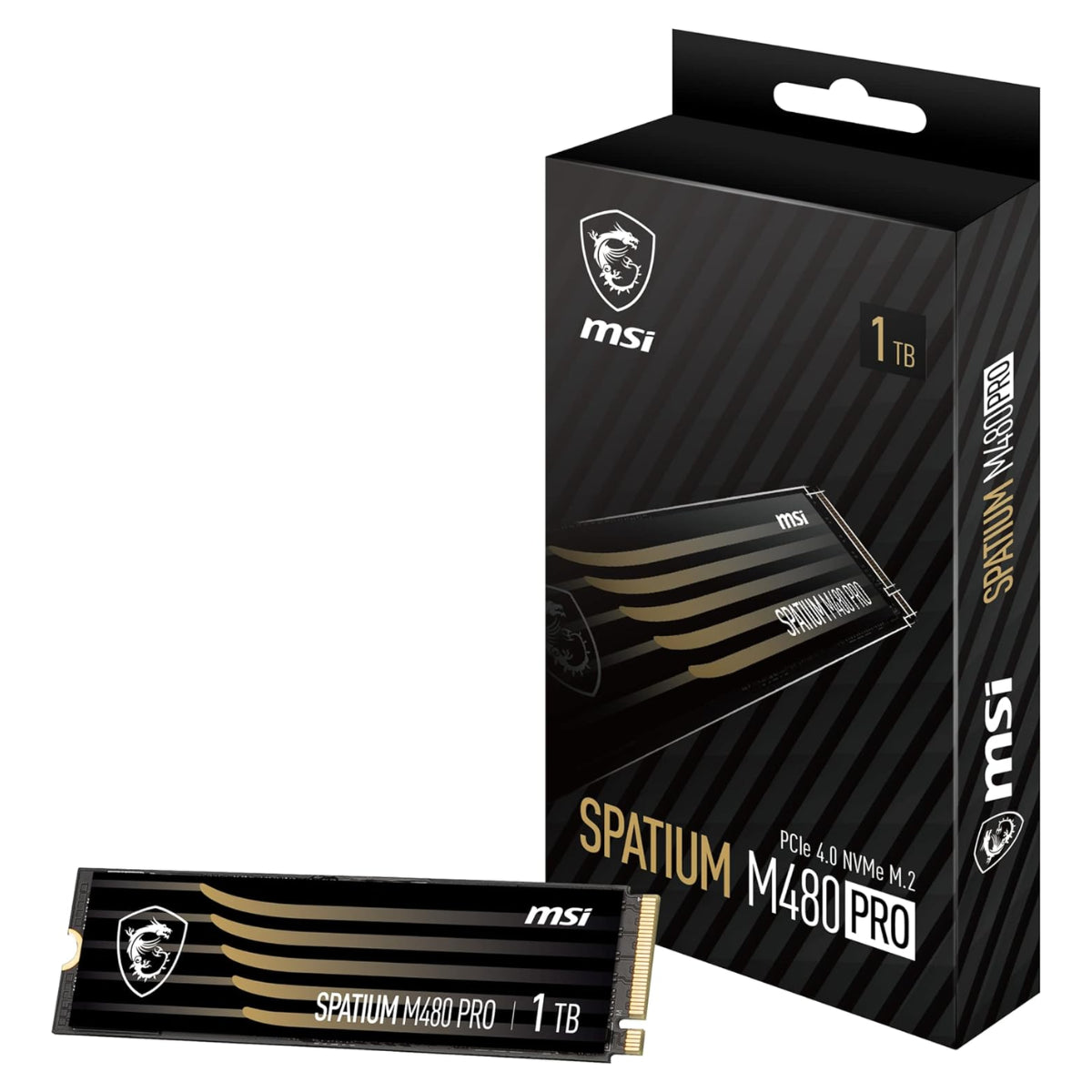 MSI SPATIUM M480 PRO PCIe 4.0 NVMe M.2 1TB SSD