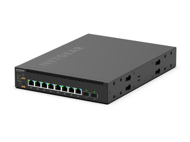 Netgear M4350-8M2V 10-Port Managed Switch with 8 x 2.5G PoE++ with 2 x 25GBASE-X SFP28