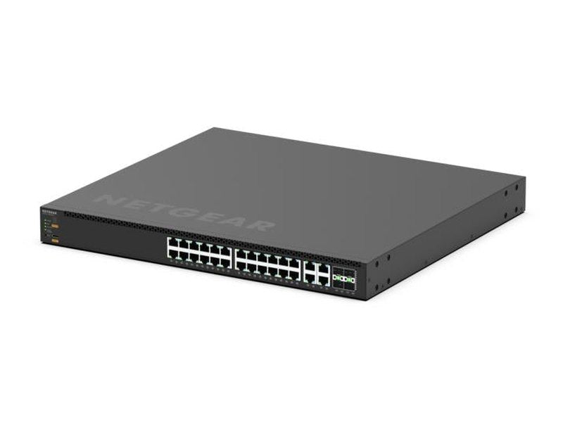 Netgear M4350-24M4X4V 32-Port Managed Switch with 24 x 2.5G and 4 x 10g/Multi-Gig PoE++ with 4 x 25GBASE-X SFP28