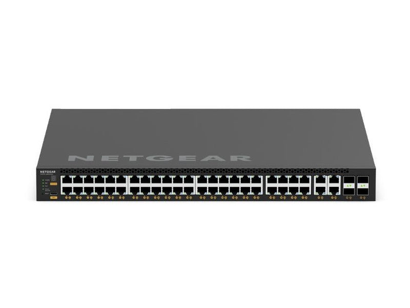 Netgear M4350-44M4X4V 52-Port Managed Switch with 44 x 2.5G and 4 x 10g/Multi-Gig PoE+ with 4 x 25GBASE-X SFP28