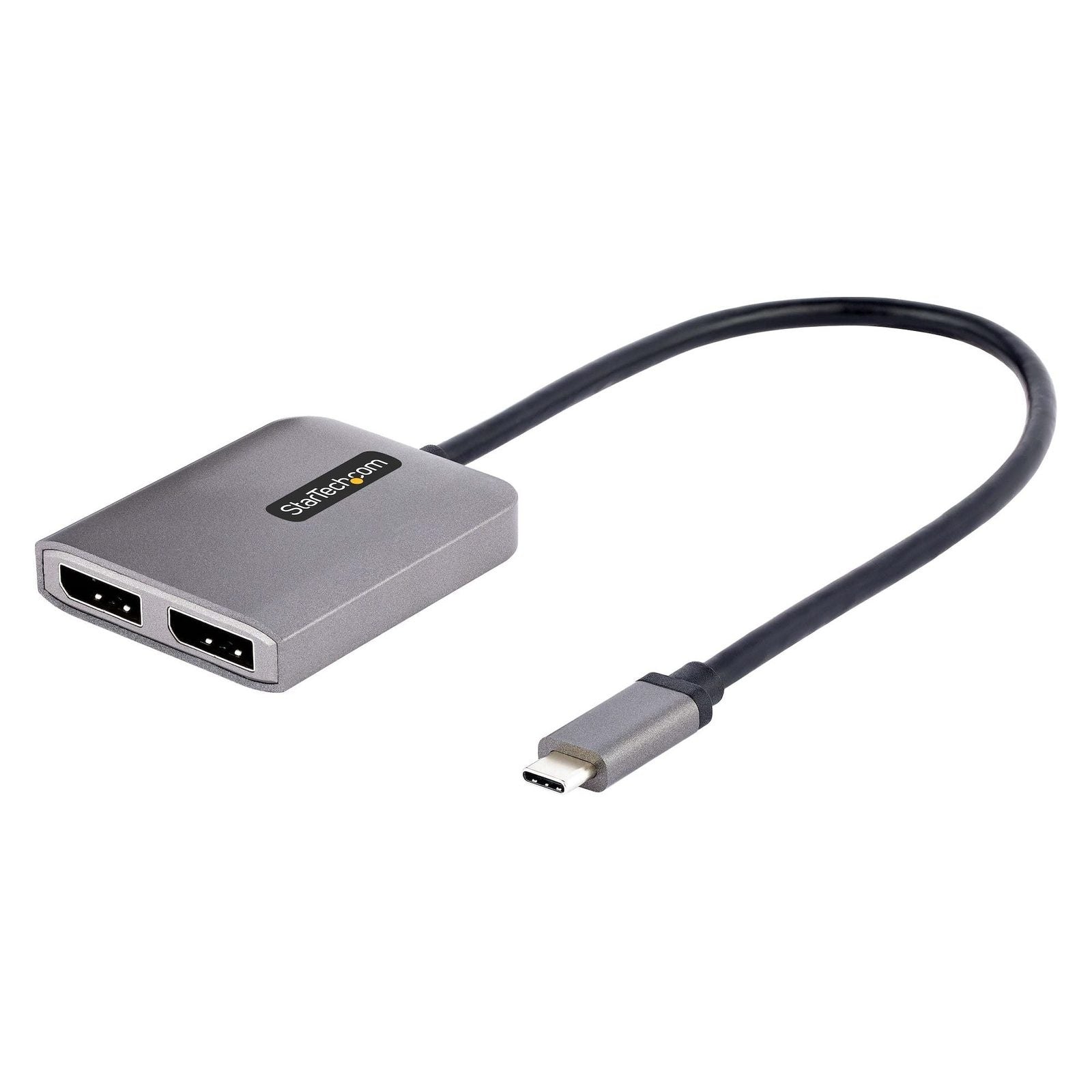 StarTech 2 Port USB-C Mst Hub, DP Multi-Monitor Adapter, 2X 4K 60Hz 3 Yr