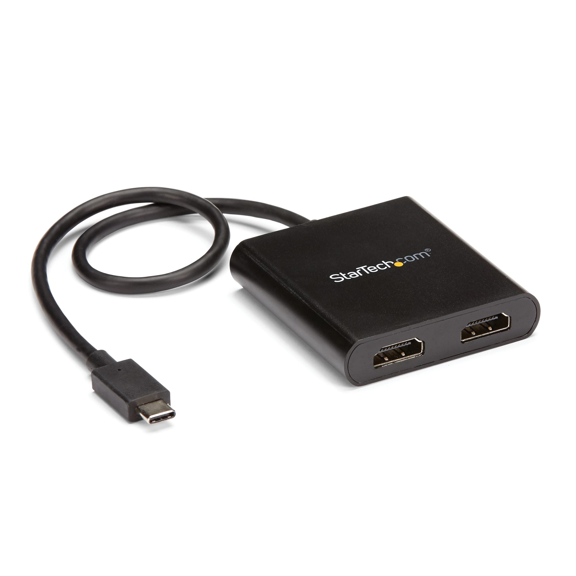 StarTech USB-C Thunderbolt 3 to 2X HDMI Adapter, Dual Displays, 3Yr