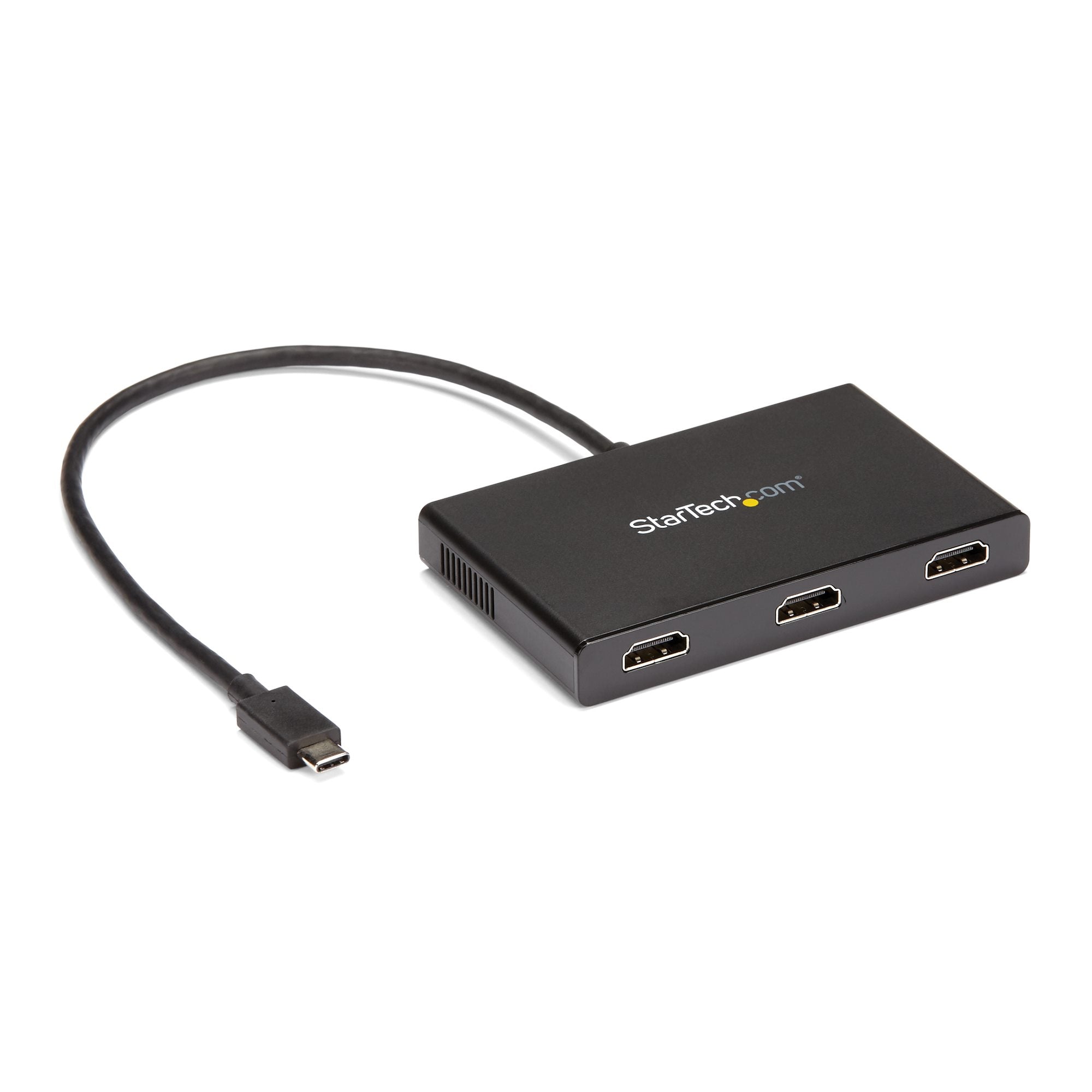 StarTech USB-C Multiport Adapter, 4K, HDMI 3 , Triple Display, Windows, 3Yr