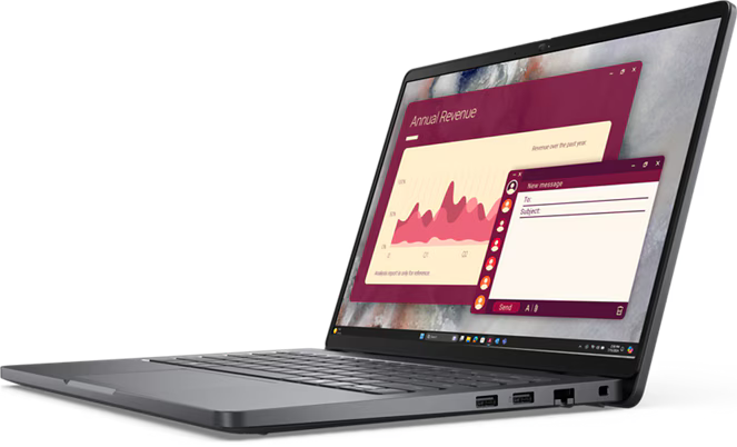 Dell Pro 14 PC14250 14" FHD+ IR Laptop, Core 5-120U 16GB 512GB SSD WL W11P 1Y Onsite Warranty BTP009_PC14250_AU