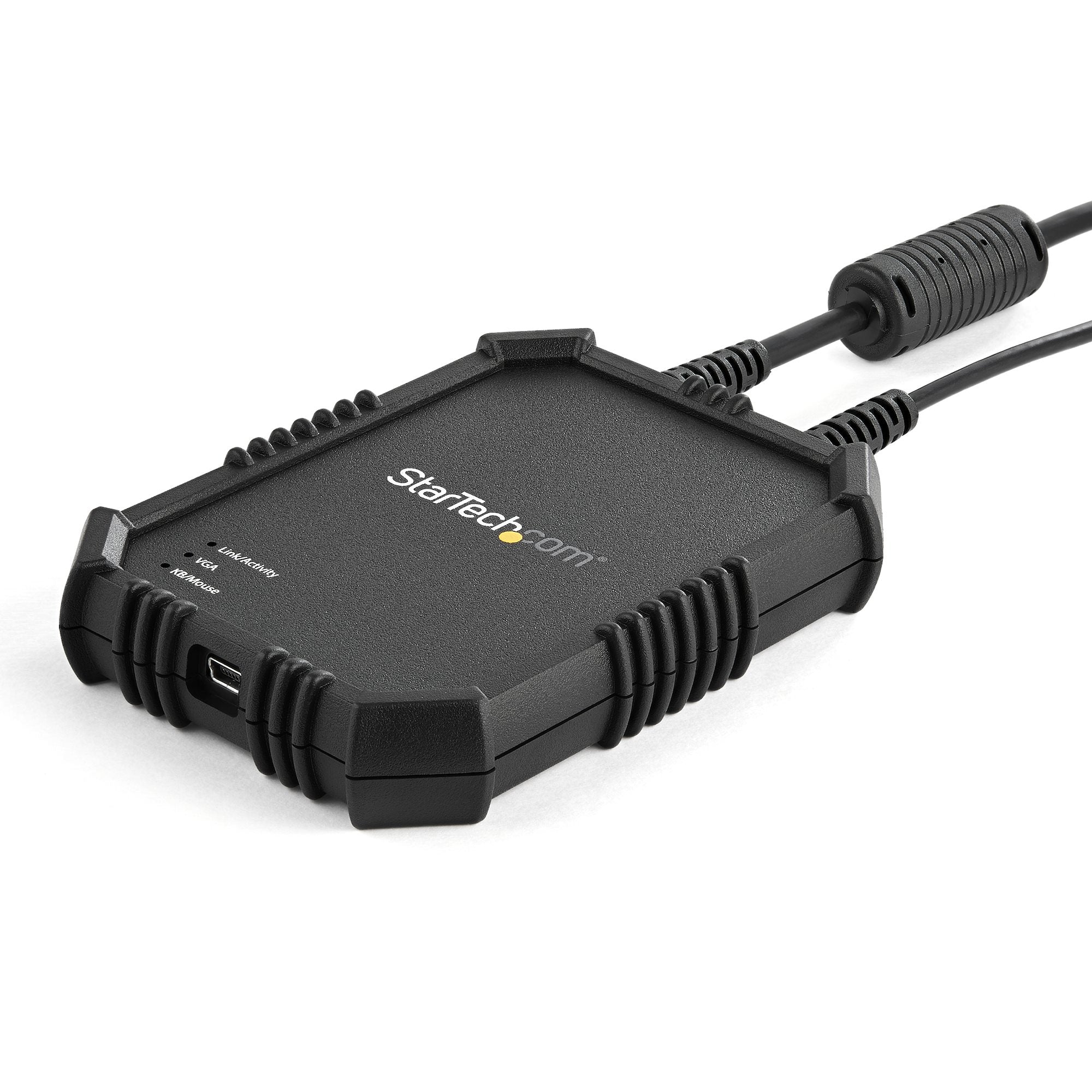 StarTech KVM Console to USB 2.0 Portable Laptop VGA Crash Cart Adapter, Rugged, 2Yr
